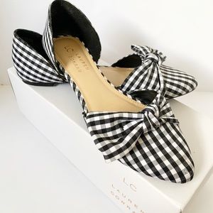 Lauren Conrad Gingham Flats